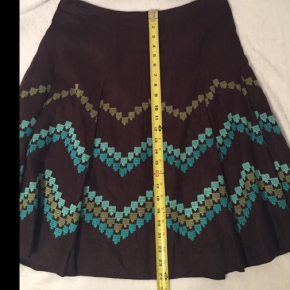 Ann Taylor LOFT Embroidered Linen Skirt - Picture 7 of 7